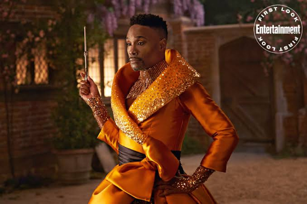 Dan primer vistazo de Billy Porter como el Hada Madrina en Cenicienta