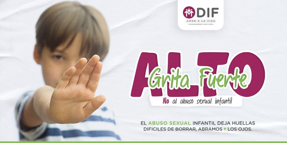 Implementa DIF Matamoros Acciones Encaminadas a la Prevención Contra el Abuso Sexual Infantil
