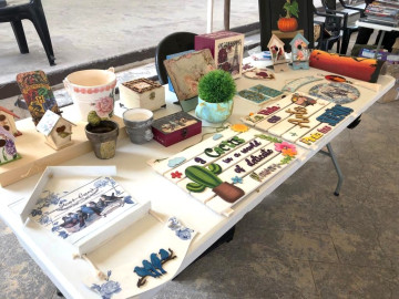 Jardín del Arte 'florece', invitan a conocer y apoyar a artistas y artesanos locales