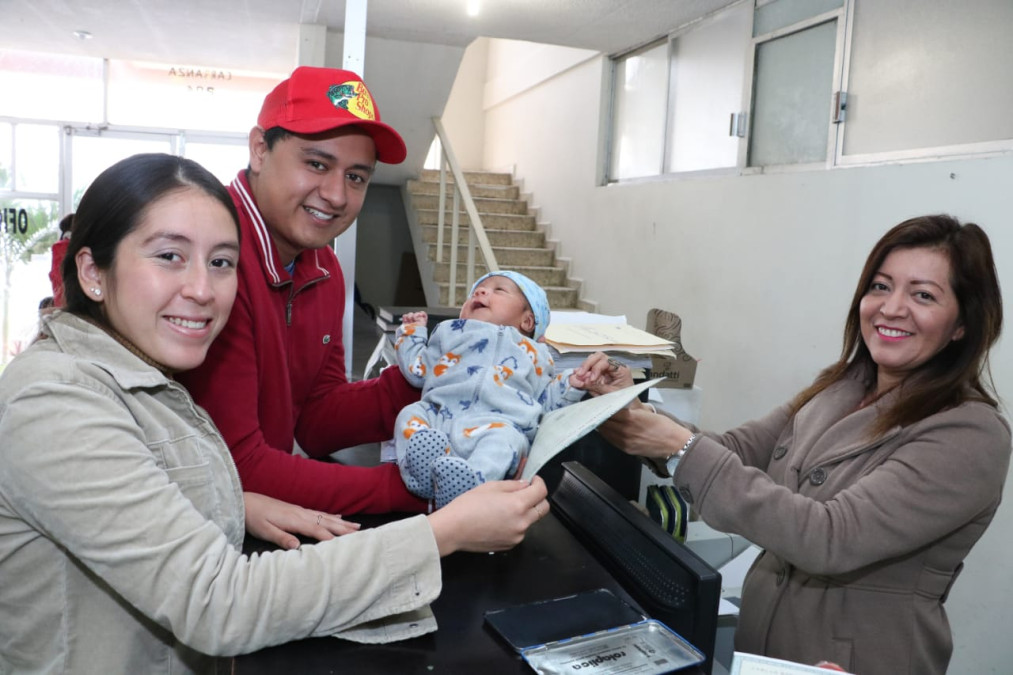 Promueve DIF Madero campaña permanente de registro al nacer
