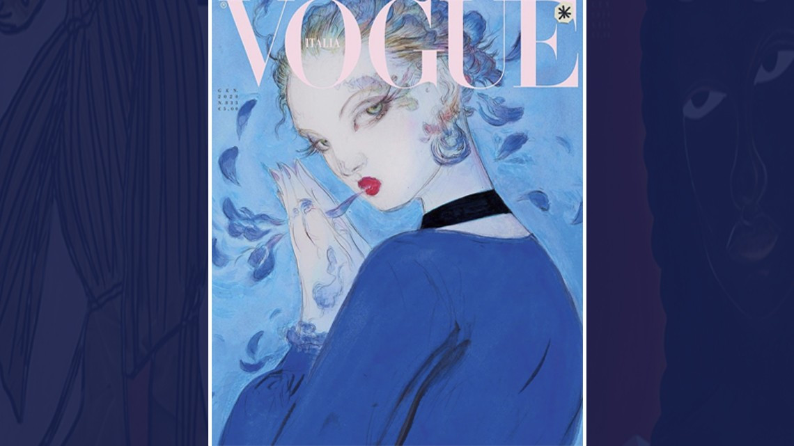  Vogue Italia lanza edición especial con portadas ilustradas