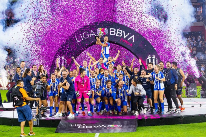 En penales, Rayadas de Monterrey se corona campeona del Clausura 2024