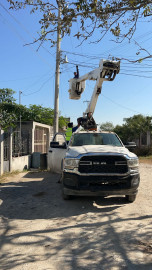 Mejora Gobierno de Carlos Peña Ortiz alumbrado en colonias de Reynosa