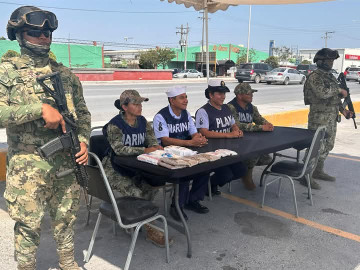 Marina pone centro de acopio para afectados por lluvias