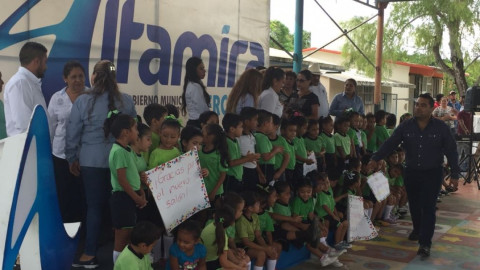 Continuó el programa de obra pública en el municipio de Altamira.