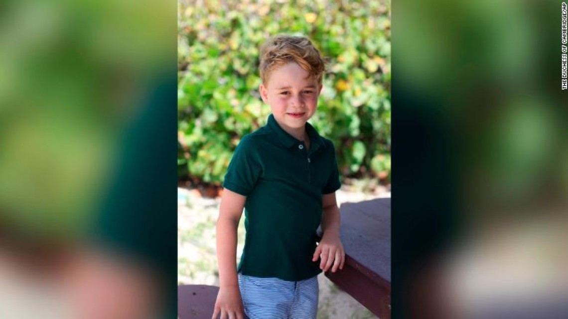 El príncipe George cumple 6 años