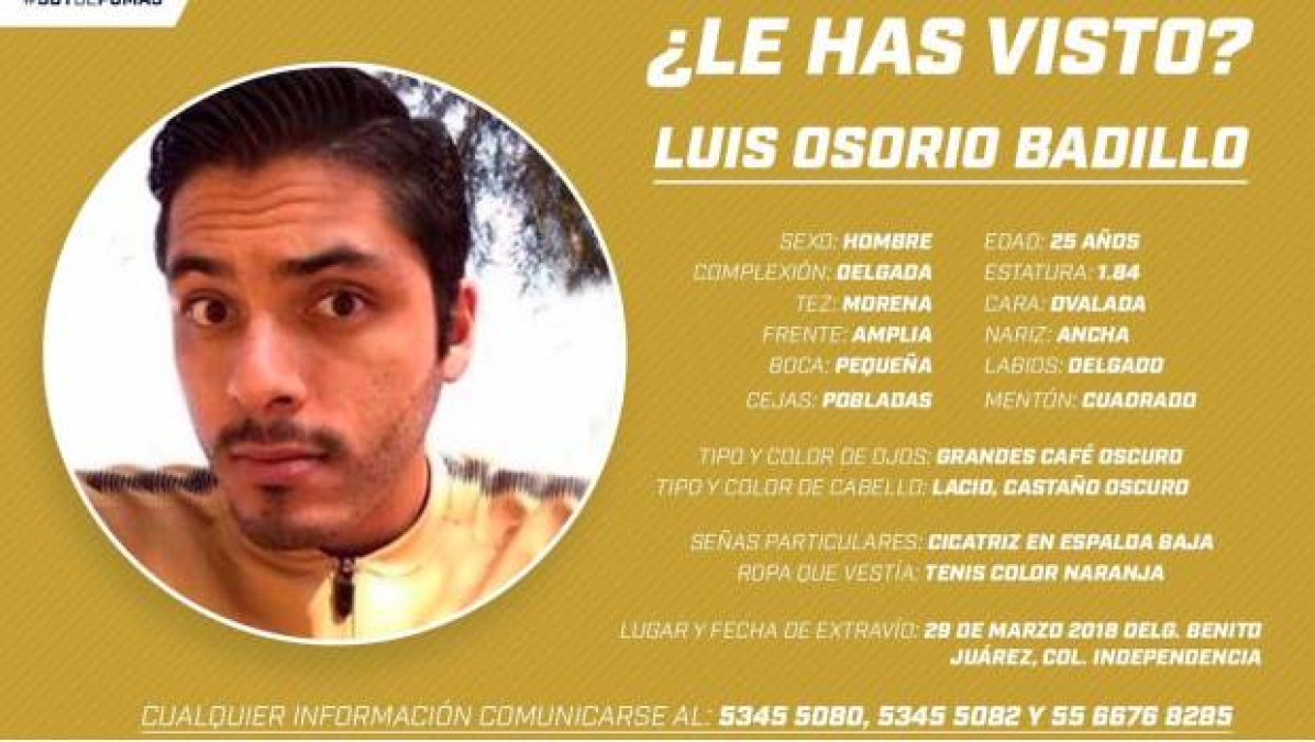 Pumas reporta desaparecido a uno de sus entrenadores