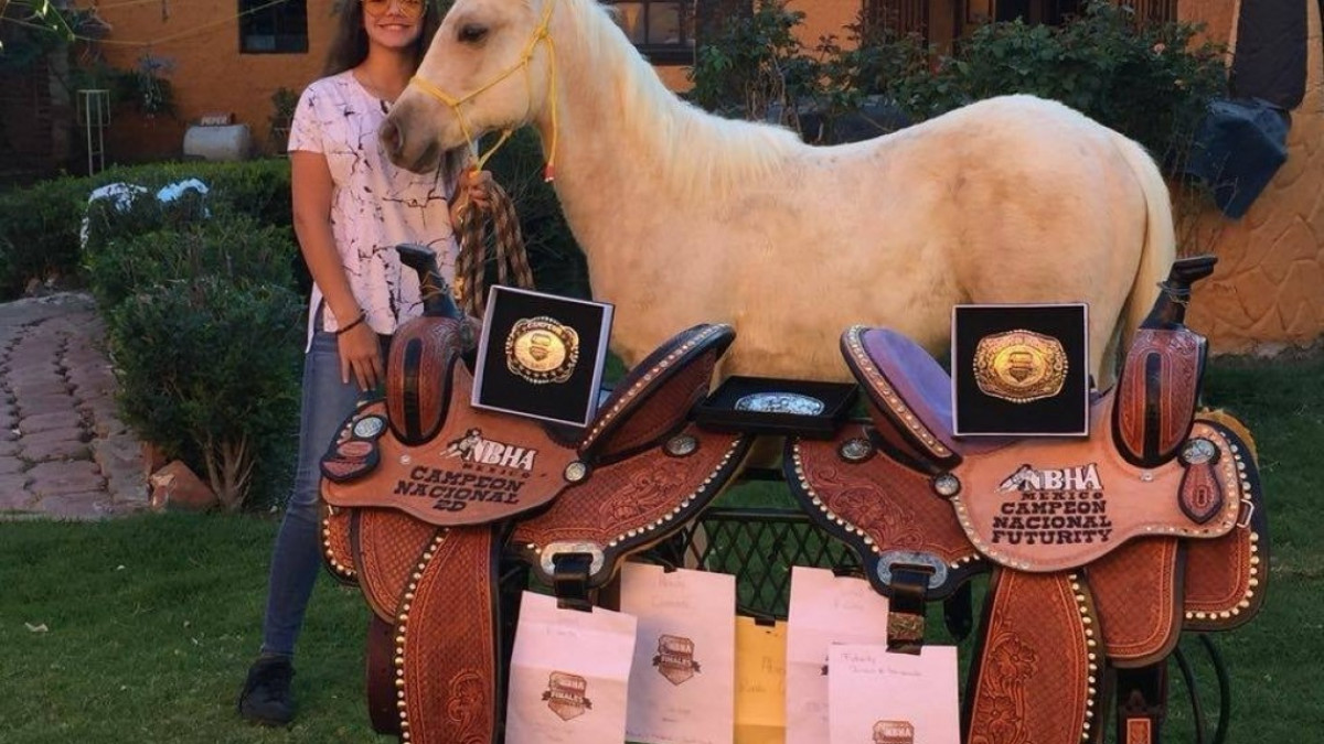 María Malibrán campeona nacional de barriles