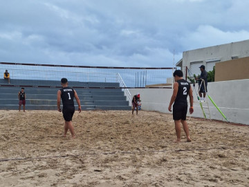 Felicita Carlos Peña Ortiz a la selección de Voleibol de playa de Reynosa por su destacada 