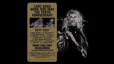Lady Gaga lanzará el álbum “Born This Way The Tenth Anniversary”