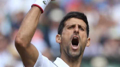 Djokovic, primer finalista de Wimbledon 