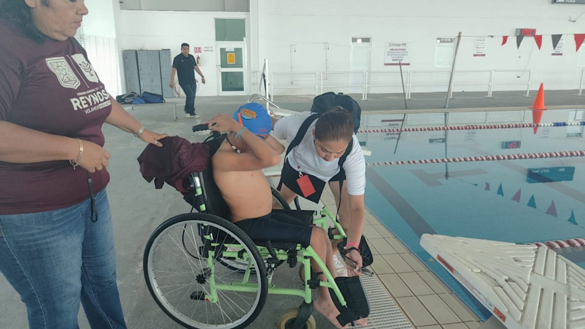 El Polideportivo de Reynosa fue sede del evento Paraestatal