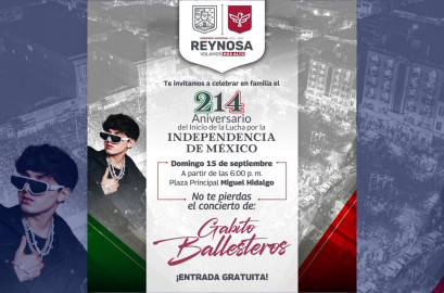 Celebrará Alcalde Carlos Peña Ortiz el 214 Aniversario del Inicio de la Lucha por la Independencia de México