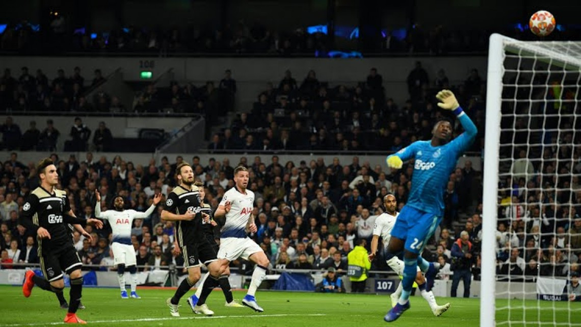 Ajax pega como visitante en la semifinal de ida de la Champions League