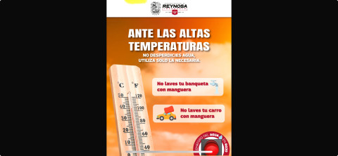 Promueve Gobierno Municipal de Reynosa cuidado del agua