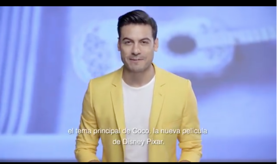 Carlos Rivera cantará el tema de la película “Coco”