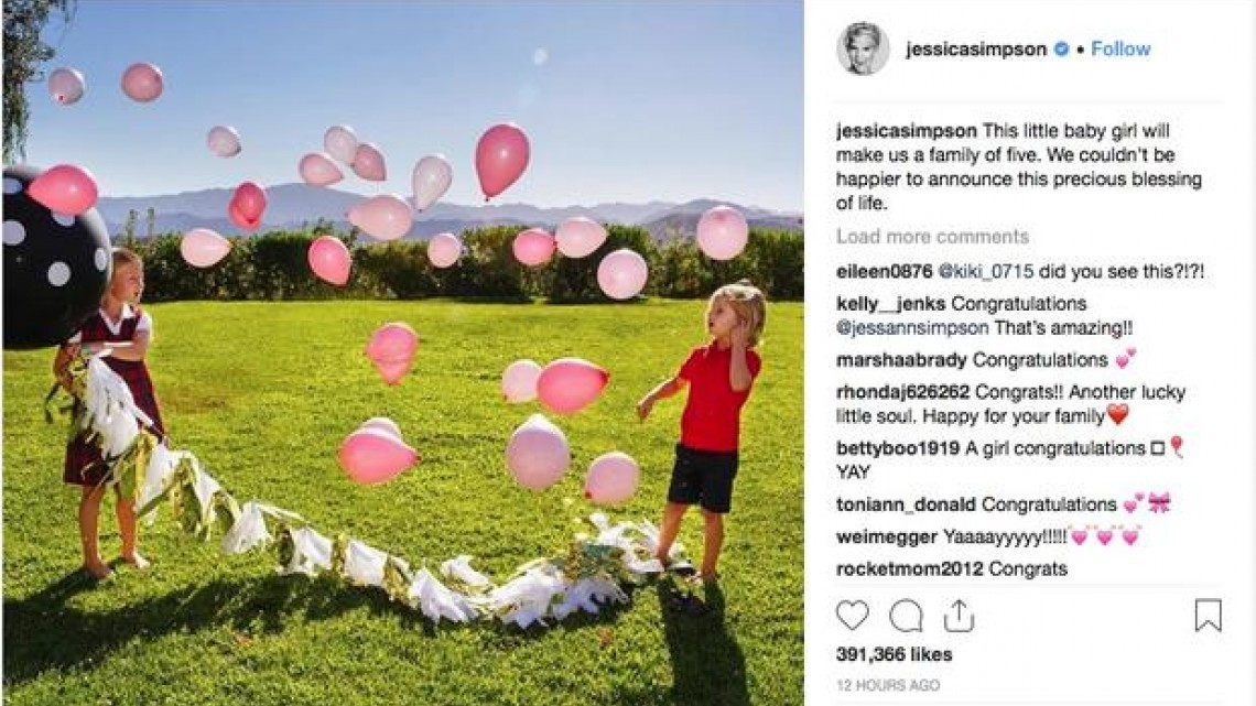 Jessica Simpson confirma que está embarazada