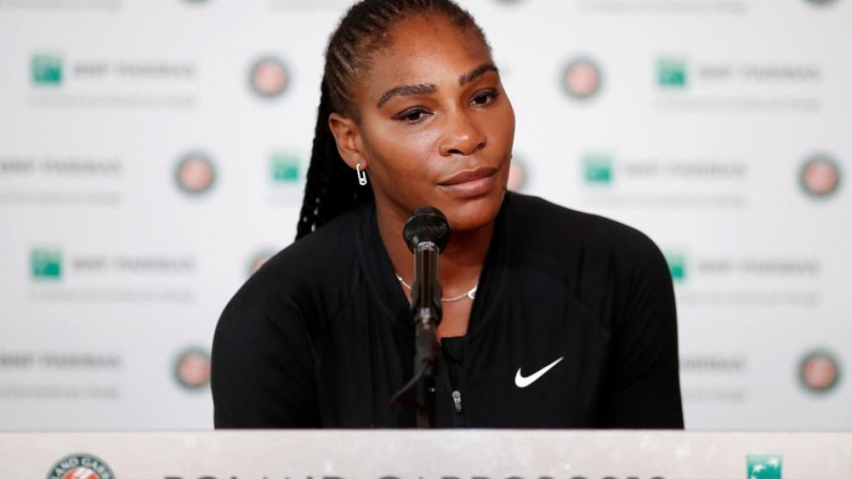 Serena Williams se retira del Roland Garros