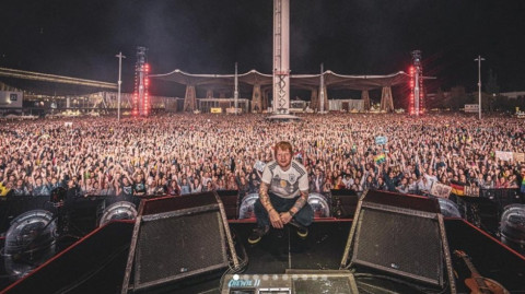 Ed Sheeran rompe el récord de U2 con su gira Divide