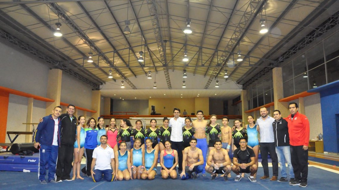 Activan campamento de gimnasia artística con Colombia, México y Ciudad Victoria
