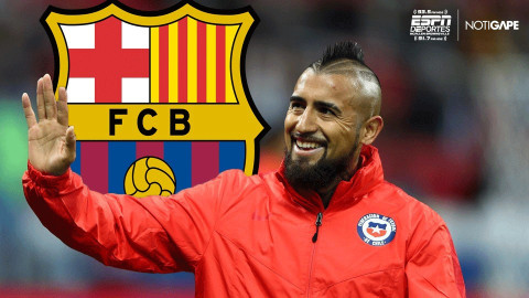 OFICIAL: Arturo Vidal llegará al Barcelona