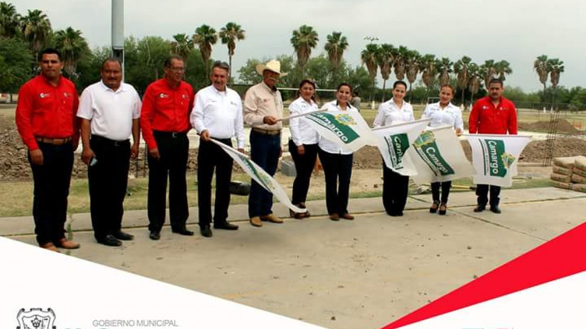 Comienzan trabajos de construcción para cancha de fútbol rápido