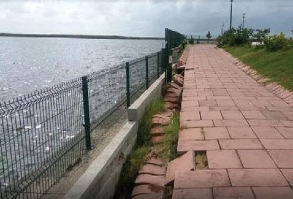 Parque de Champayán registra asaltos múltiples por falta de luz 