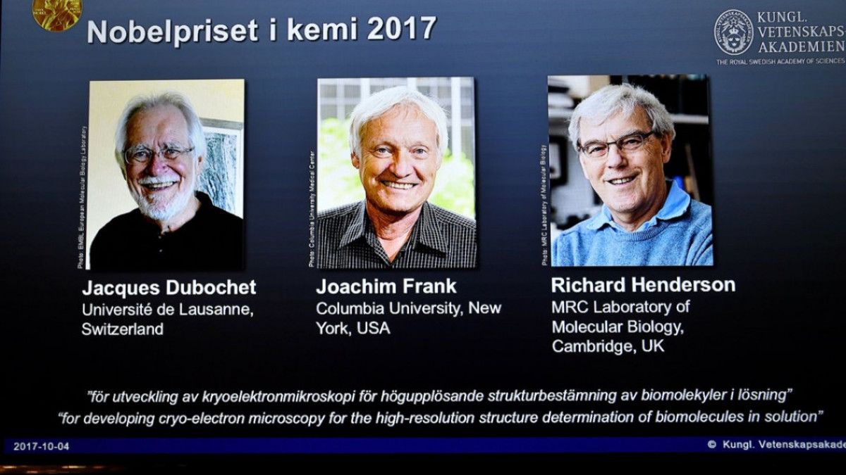 Tres investigadores de biomoléculas ganan el Nobel de Química