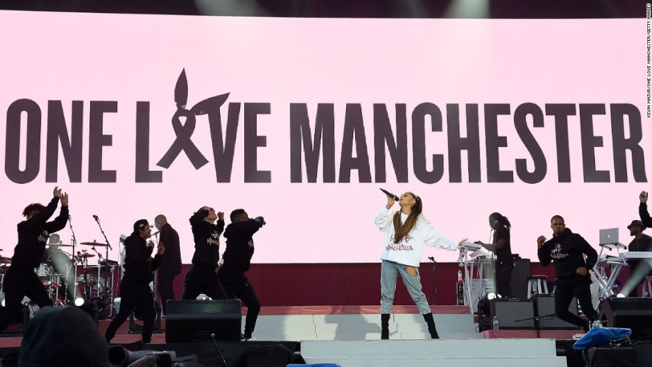 El video que marcó el concierto de Ariana Grande en Manchester