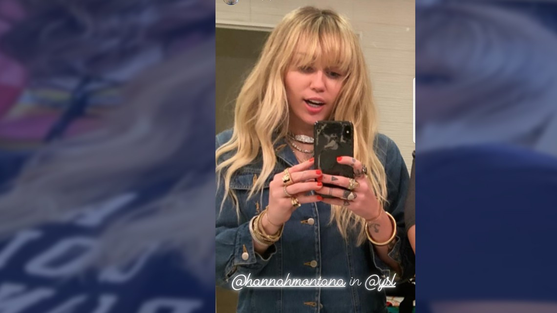 Miley Cyrus  revive a Hannah Montana