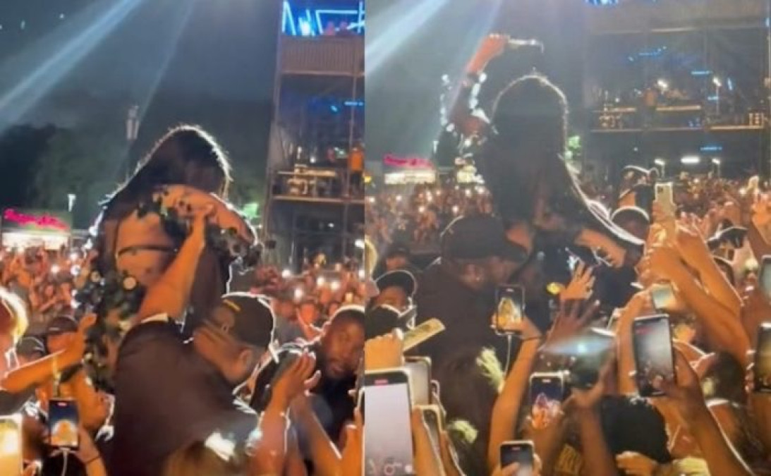 Cardi B golpea a fan con un micrófono en pleno concierto