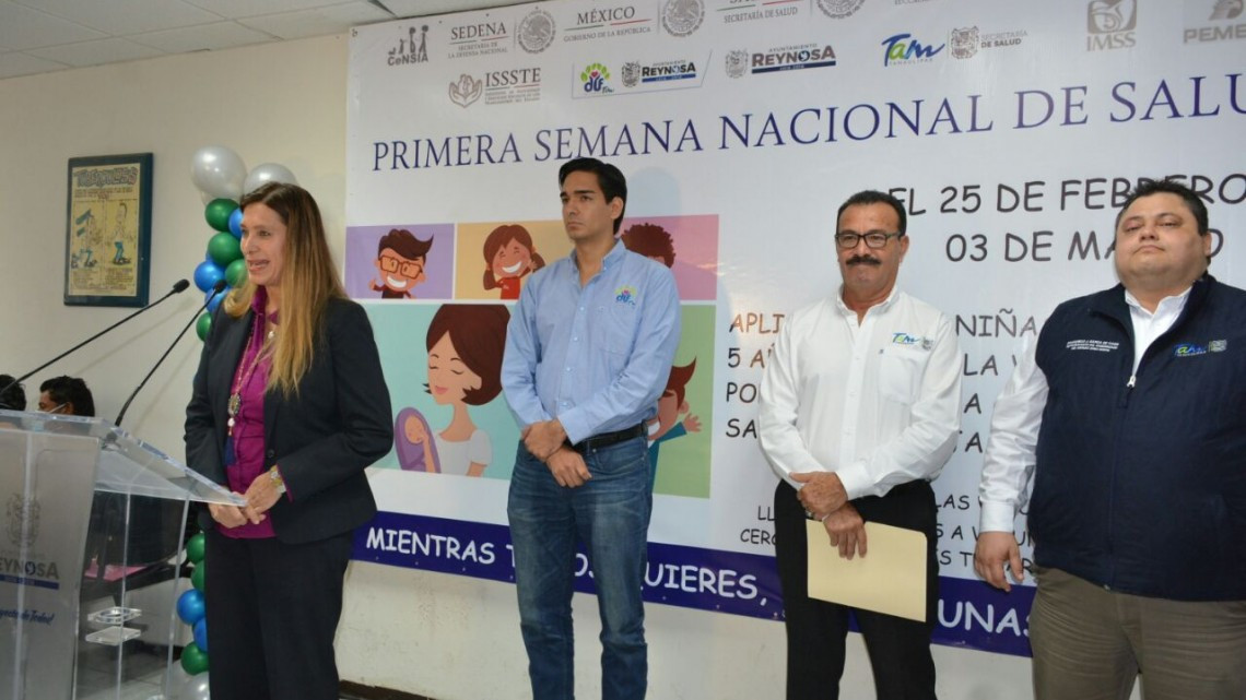Da inicio Primera Semana Nacional de Salud Municipio y 4ª Jurisdicción Sanitaria
