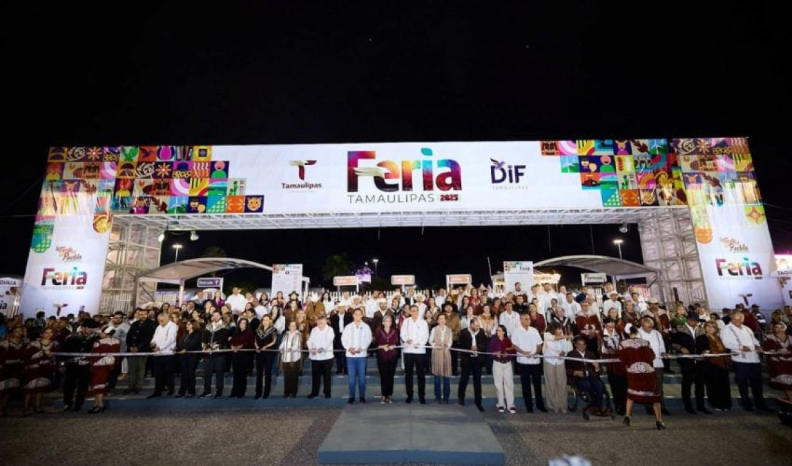 Inaugura Américo Villarreal la Feria Tamaulipas 2025, una fiesta de unidad y tradición