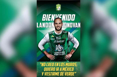 León anuncia entrada libre para presentar a Landon Donovan