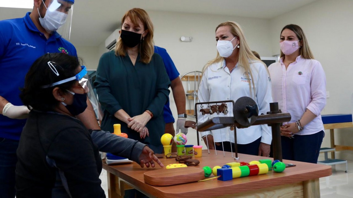 Inauguran Unidad Básica de Rehabilitación en Altamira