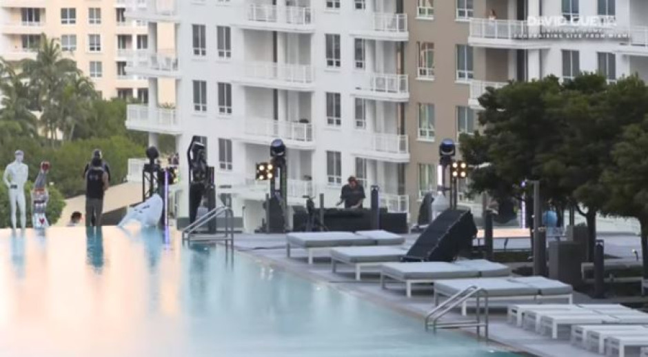 David Guetta ofrece concierto para recaudar fondos 