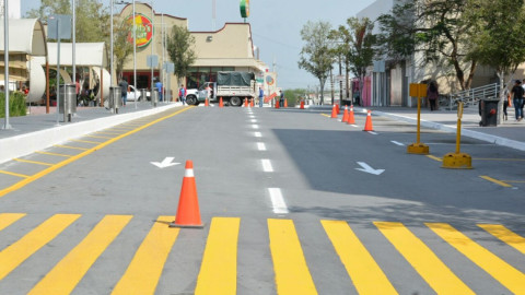 Promueve municipio seguridad para peatones y personas con capacidades especiales