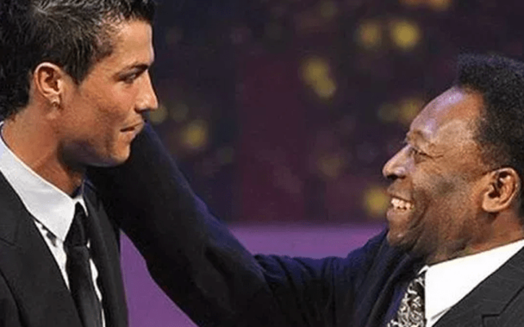 Pelé felicita a Cristiano por su debut con la Juventus
