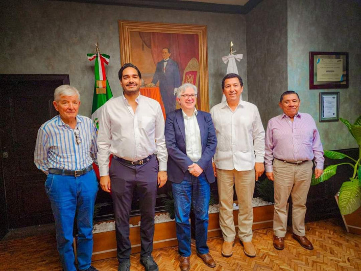 Sostienen alcaldes de Reynosa y Matamoros reunión con la Fundación ISCM preocupados por los organismos operadores del agua