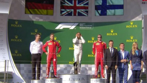 Lewis Hamilton gana en el GP de Hungría, Checo Pérez termina en la décimo cuarta posición