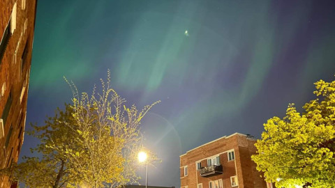 Tormenta solar "extrema" deja auroras boreales