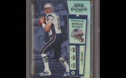 Cromo de Tom Brady es el más caro de la historia