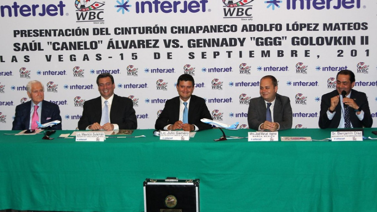 Cinturón chiapaneco para “Canelo” o Golovkin fue presentado