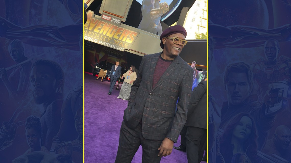 Los Avengers, de gala para la premier de 'Infinity War'