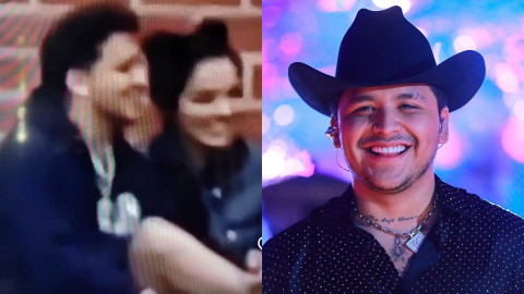 Captan a Christian Nodal con otra mujer en Tabasco 