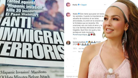 "Esto tiene que parar", el mensaje de Thalía tras el tiroteo en Texas