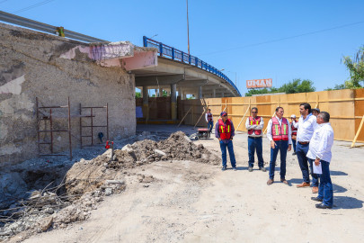 Rehabilita Gobierno de Reynosa el Puente Elevado de la calle Emilio Portes Gil