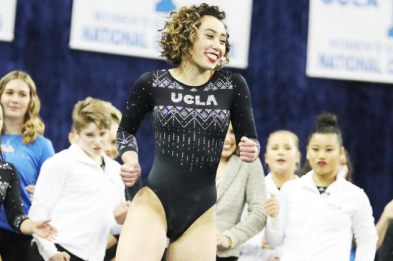 La asombrosa rutina de 10 de la gimnasta Katelyn Ohashi
