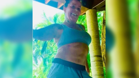 Alejandra Guzmán baila al ritmo de reggaetón