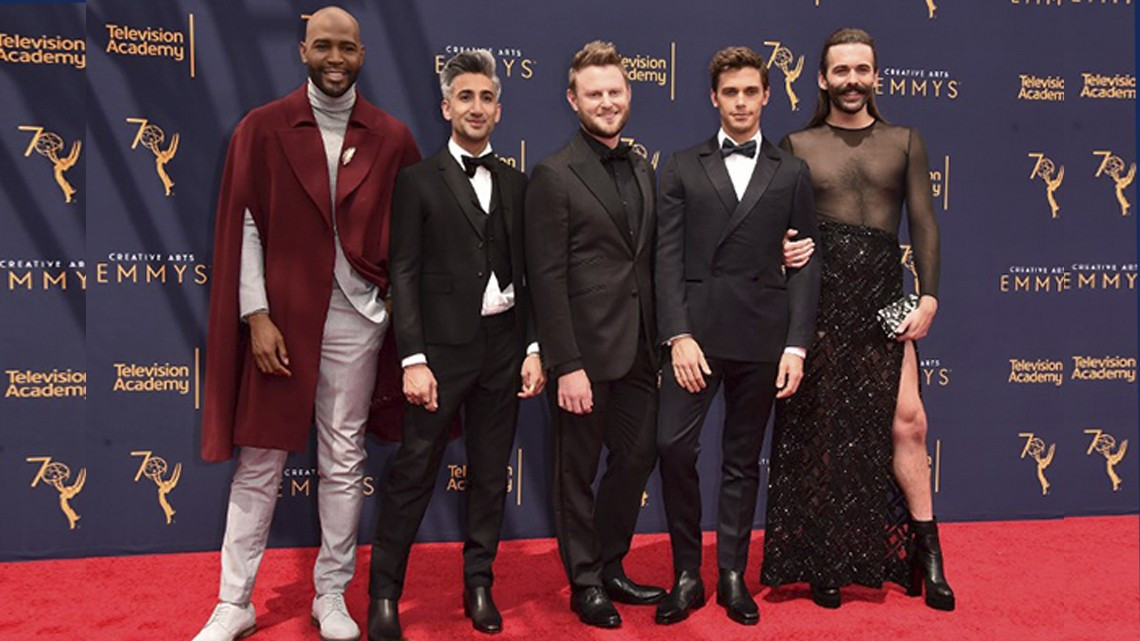 El fabuloso look de Jonathan Van Ness para los Emmys